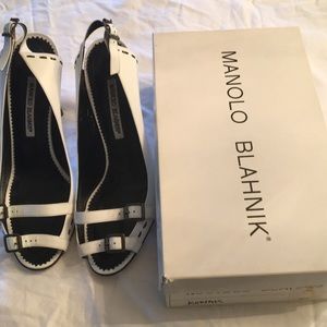 Manolo Blahnik Open Toe Sandals